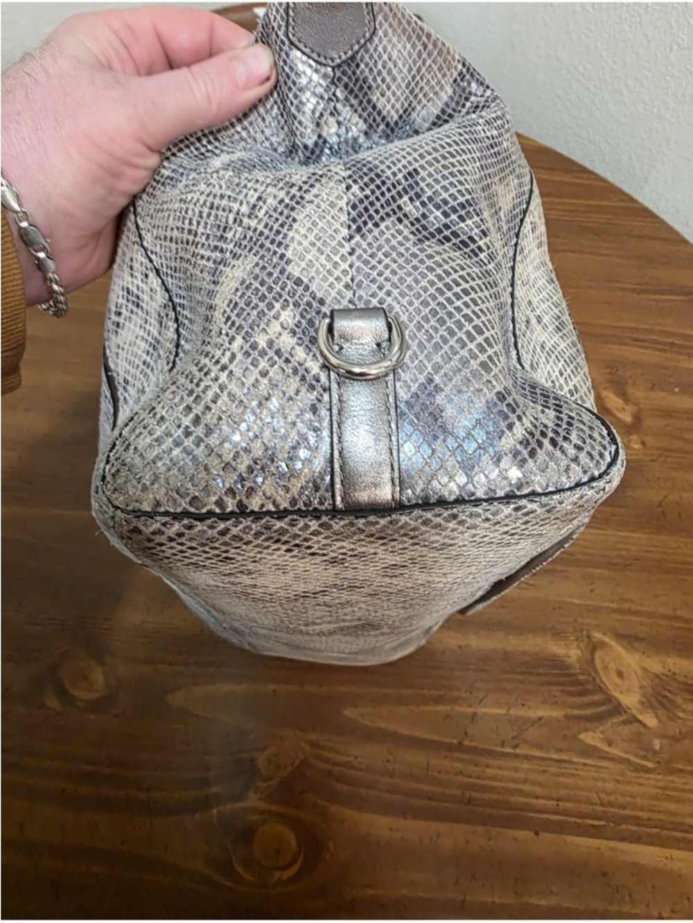 Coach Campbel Izzi Exotic Python Embossed - Picture 4 of 9